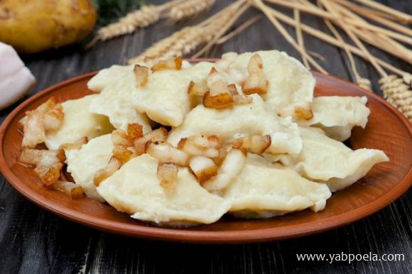 Пошаговый рецепт вареников с картошкой