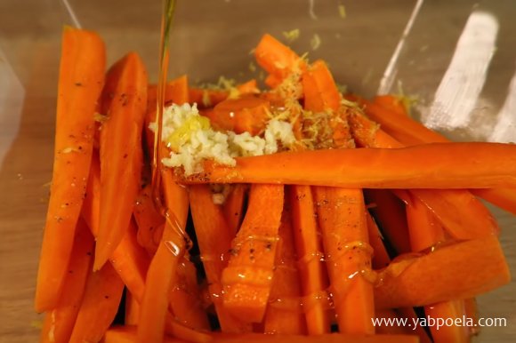 Морковь запечённая в духовке
