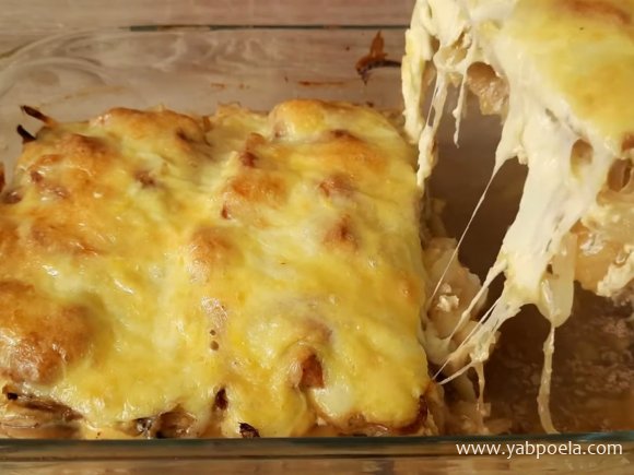 Картофель, запеченный с грибами и сыром - пошаговый рецепт с фото на internat-mednogorsk.ru